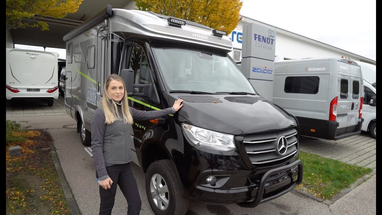 Weltpremiere: Hymer Crossover ML-T 570 4x4 2021 Mercedes Benz Sprinter. Das Allrad Wohnmobil.