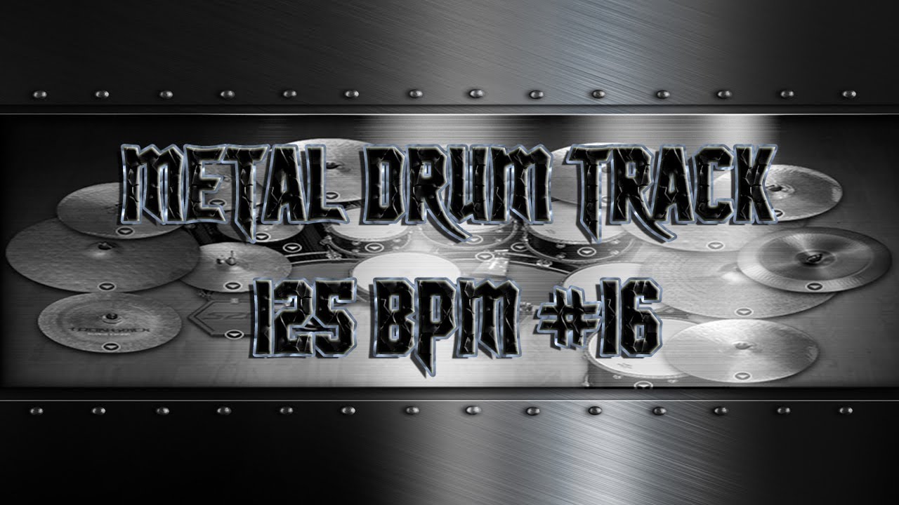 Djent Metal Drum Track 125 BPM | Preset 3.0 (HQ,HD)