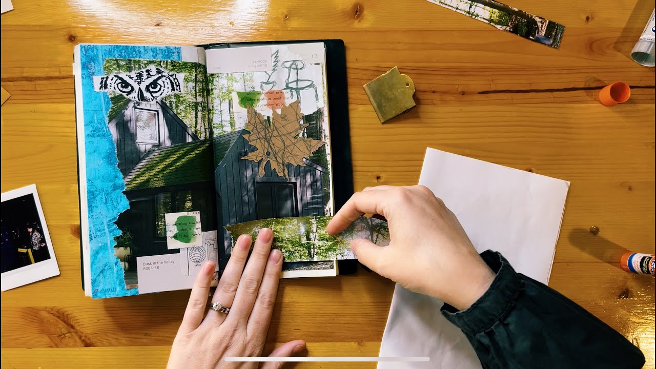 Workshop: Self-Inquiry Through Collage Journaling