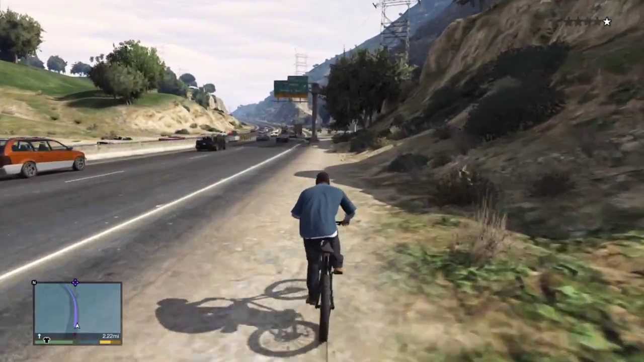 GTA 5 Bicycle Music Video