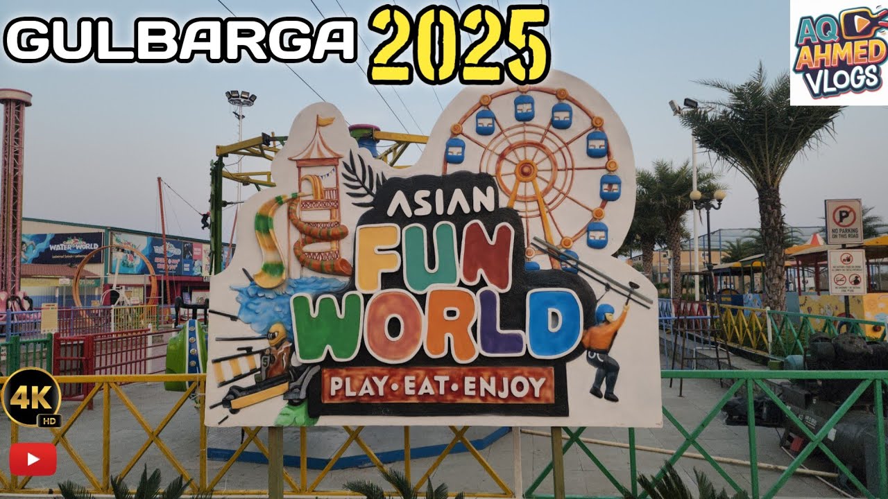 Asian FUN World Gulbarga Ticket Price 2025 | Eat🍜 Play🎳 & Enjoy🎉 | FUN In Gulbarga | Gulbarga  vlogs