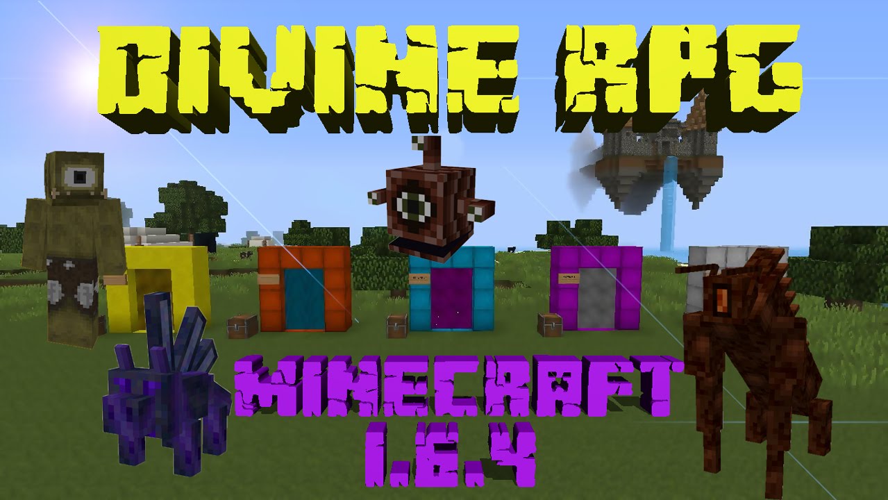 MINECRAFT REVIEW DEL MOD DIVINE RPG!!! | PRIMERA PARTE: NUEVOS JEFES Y LOS MOBS MAS FUERTES