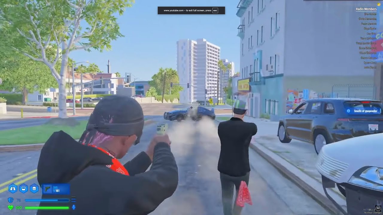 DLD VS PD SHOOTOUT IN LITTLE SEOUL | MULTI-POV | Checkmate RP | GTA RP