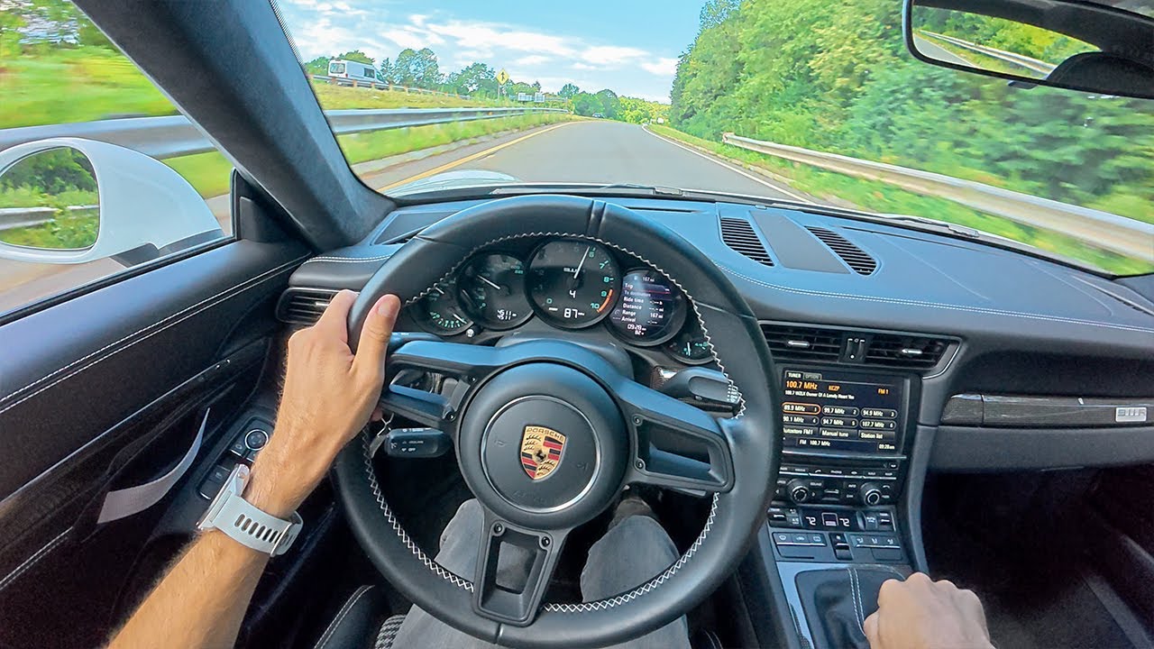 2016 Porsche 911R Morning Commute - Driving My Favorite Porsche of All Time (POV Binaural Audio)