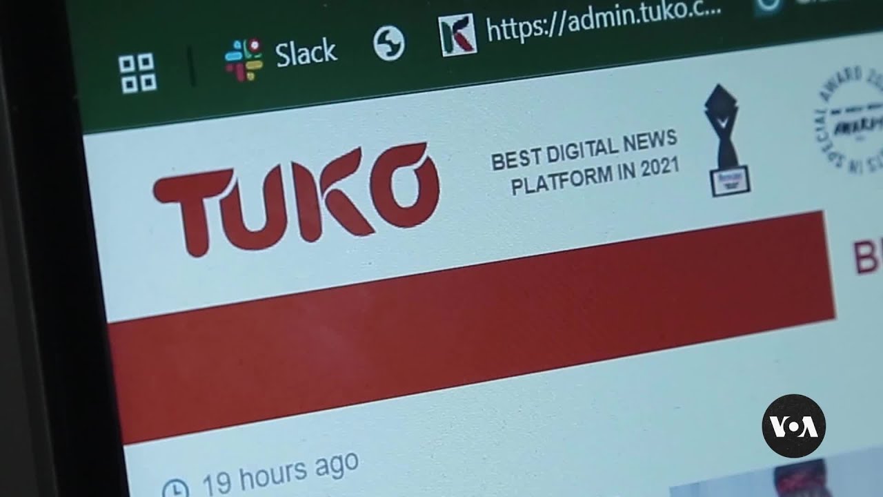 In Kenyan newsroom, young generation leads digital media trend  | VOA News