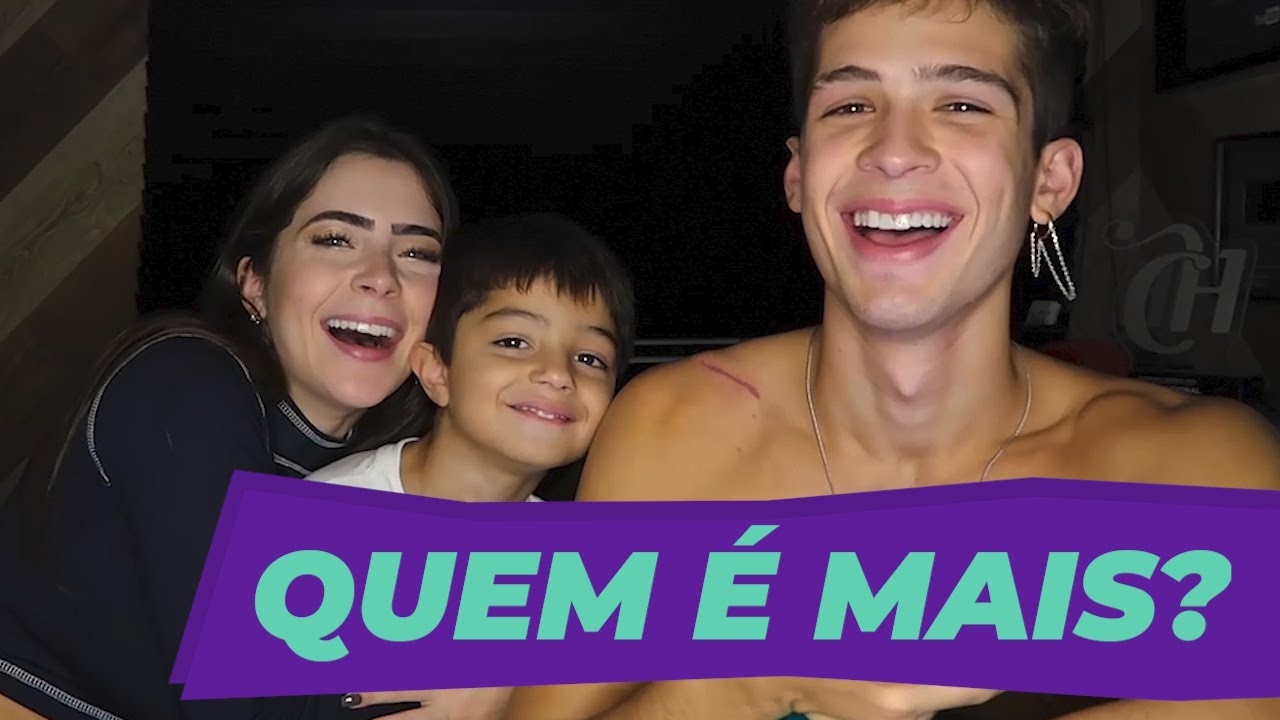 QUEM É MAIS BONITO? JADE OU JOÃO? Ft. Pietro ❤️
