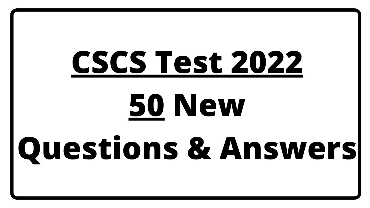 CSCS Test 2022 - 50 new Q&A  | CSCS Mock Test 2022 | CiTB Health & Safety Test 2022 | CSCS Card UK