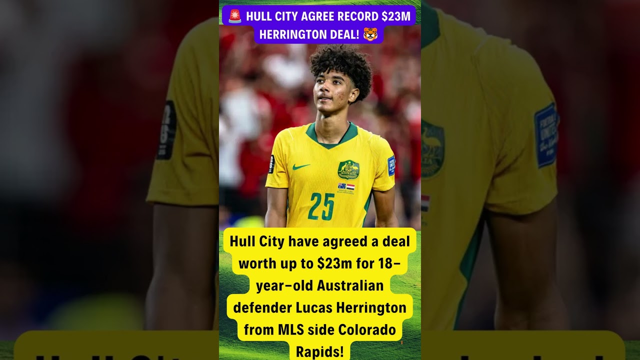 🚨 HULL CITY AGREE RECORD $23M HERRINGTON DEAL! 🐯