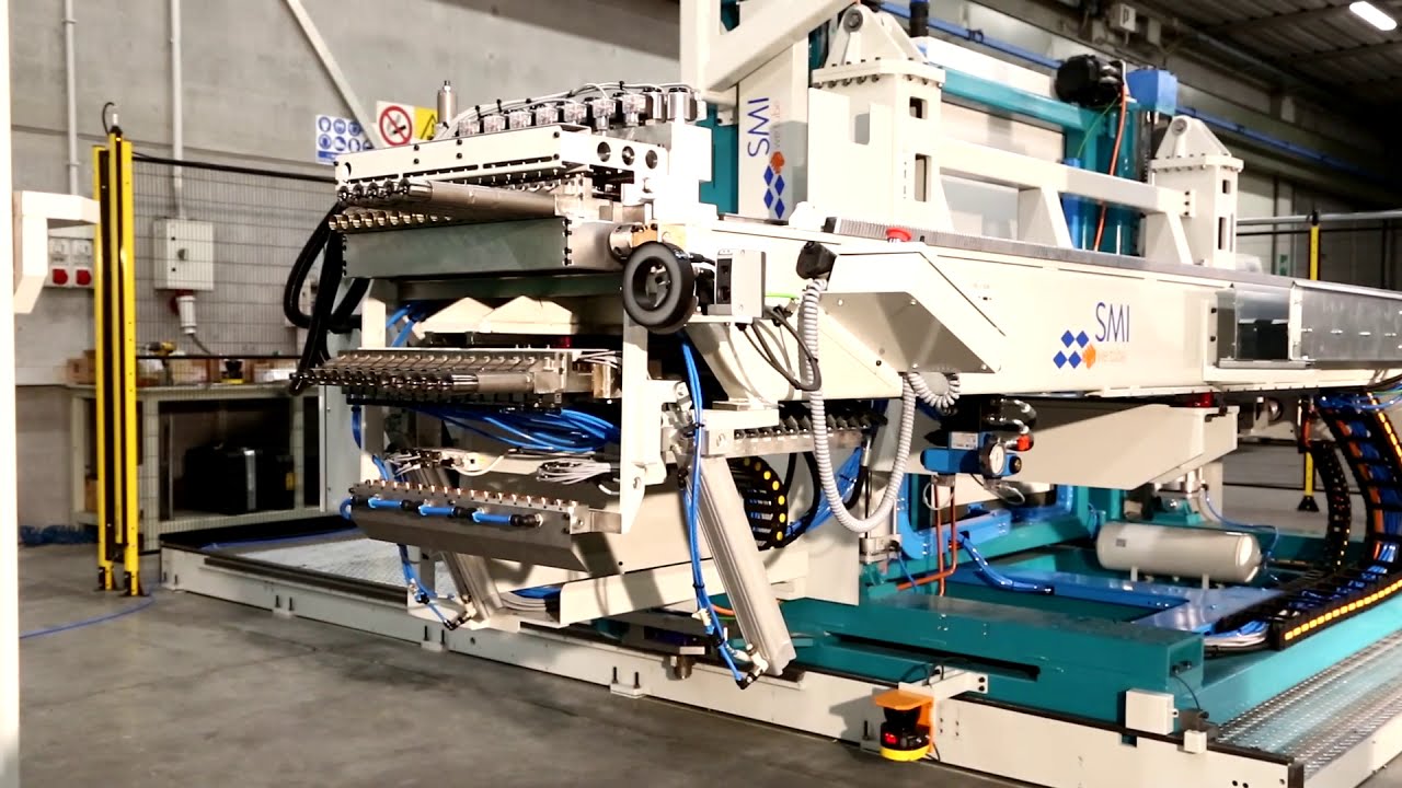 Multi-tube and muti-pitch full electric Horizontal Push&Pull expander - Mod. MND 6504 TDS