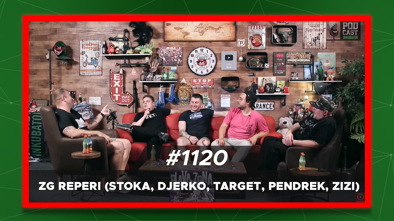 Podcast Inkubator #1120 - Ratko i Zg reperi (Stoka, Djerko, Target, Pendrek, Zizi)