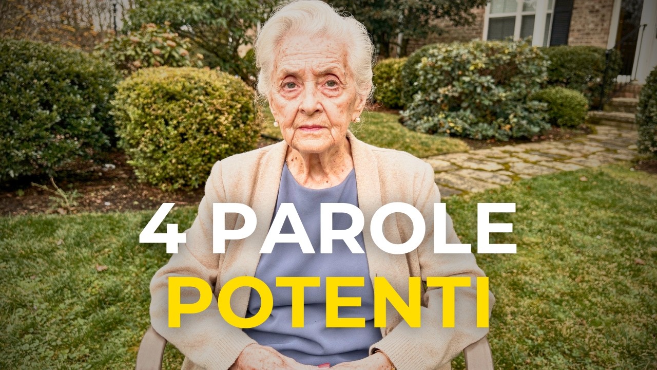Ho 84 anni e vivo sola. Se i figli vogliono controllare la tua vita, di' queste 4 parole.