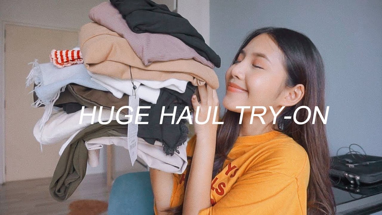 HUGE HAUL TRY-ON | เห่อเสื้อผ้ากองโตกันเถ่อะ ~