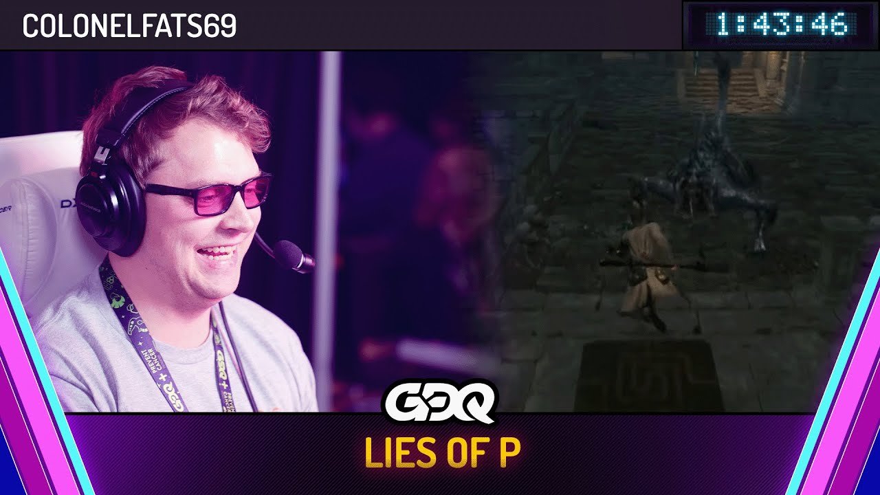 Lies of P by ColonelFats69 in 1:43:46 - Awesome Games Done Quick 2025