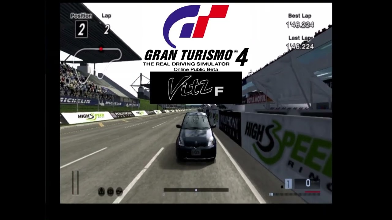 1 video GT4 original VS GT4 Spec II Vitz F sound comparision