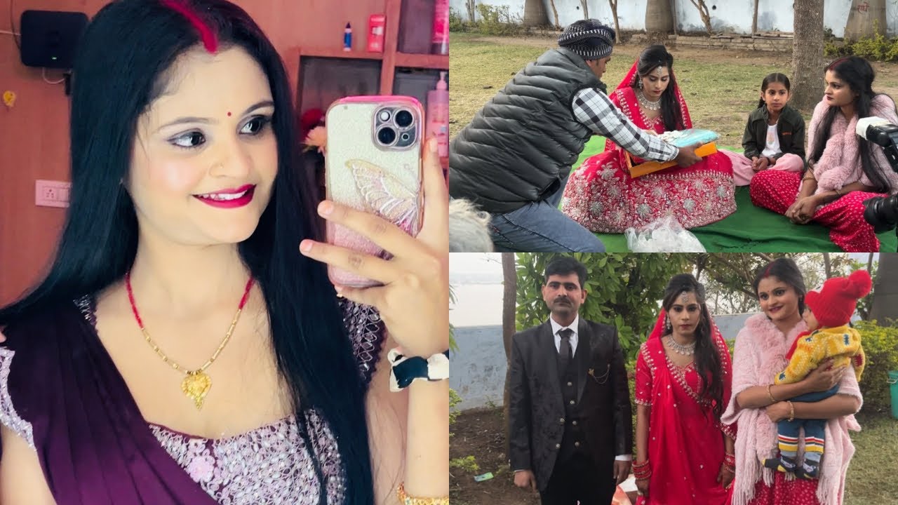 छोटी बहन की सगाई 💍| हम गए अपने मायके 😍#sarpanchniji 