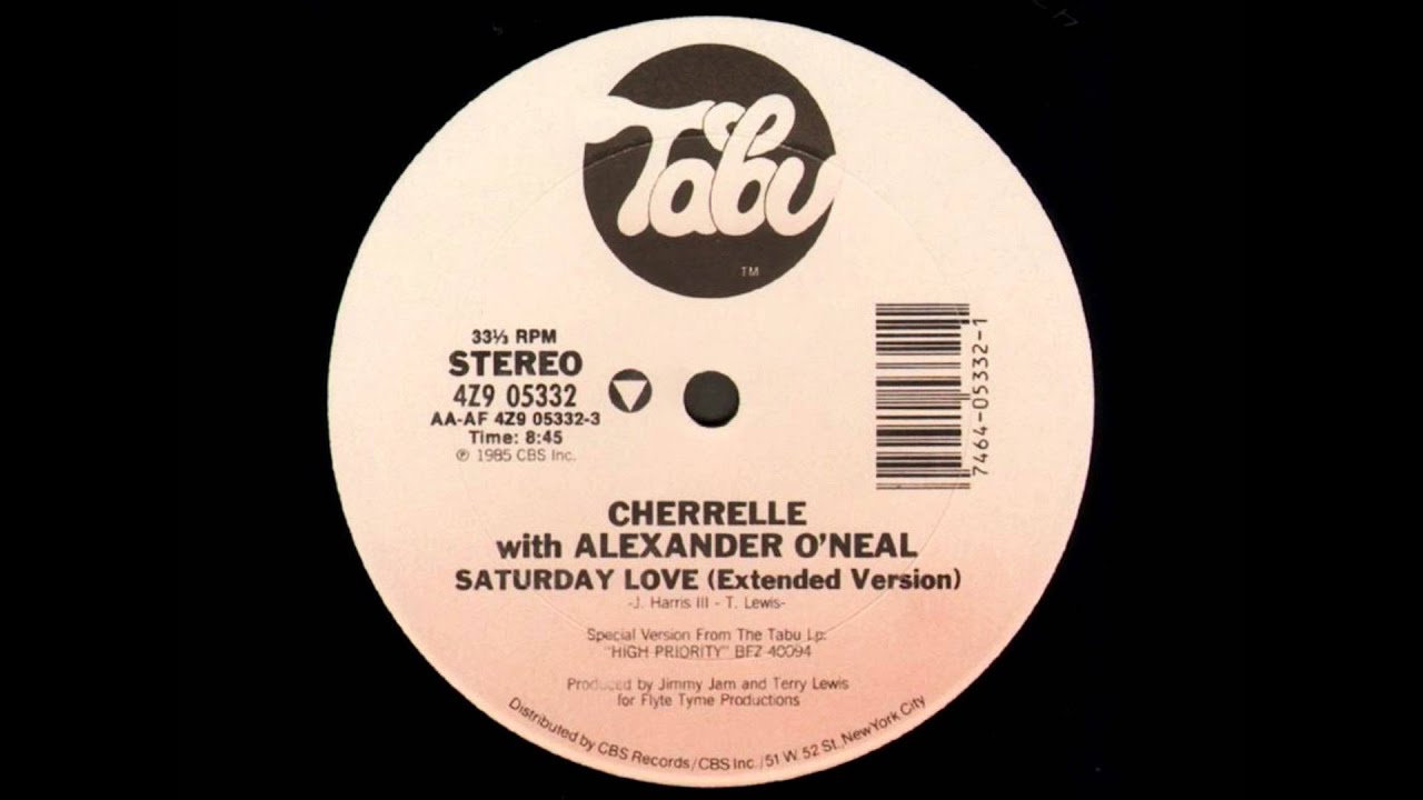 Cherrelle & Alexander O'Neal - Saturday Love (Dj ''S'' Rework)
