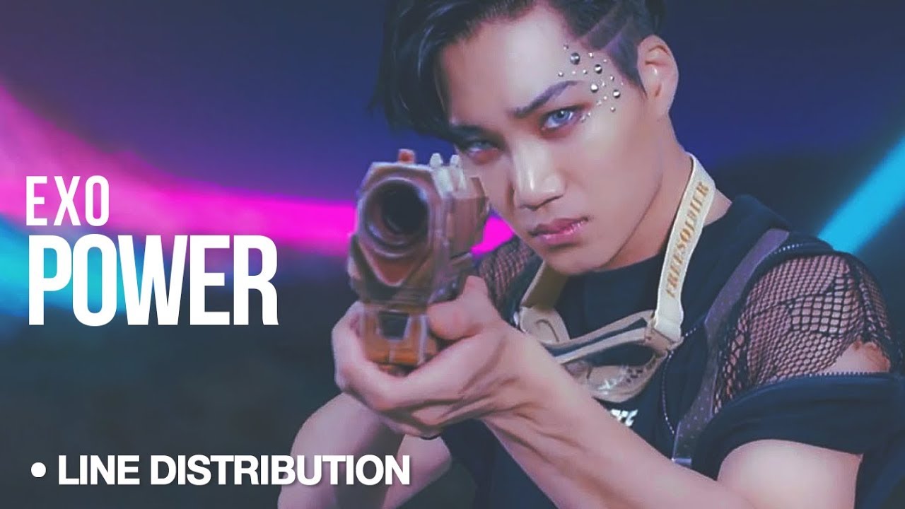 EXO - Power : Line Distribution (Color Coded)