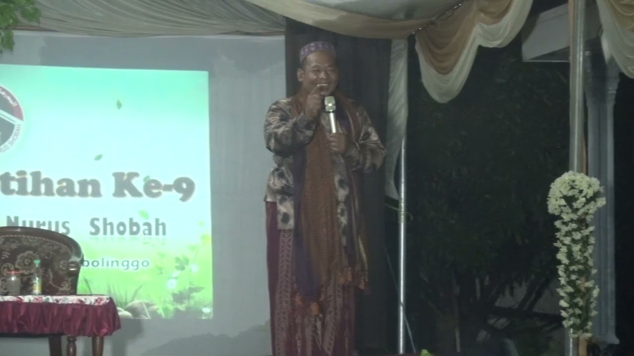 Ceramah Agama Kocak Kyai Imam Fathurrozi dlm rangka Haflatul Imtihan ke-9 Madin Nurus Shobah Part 1