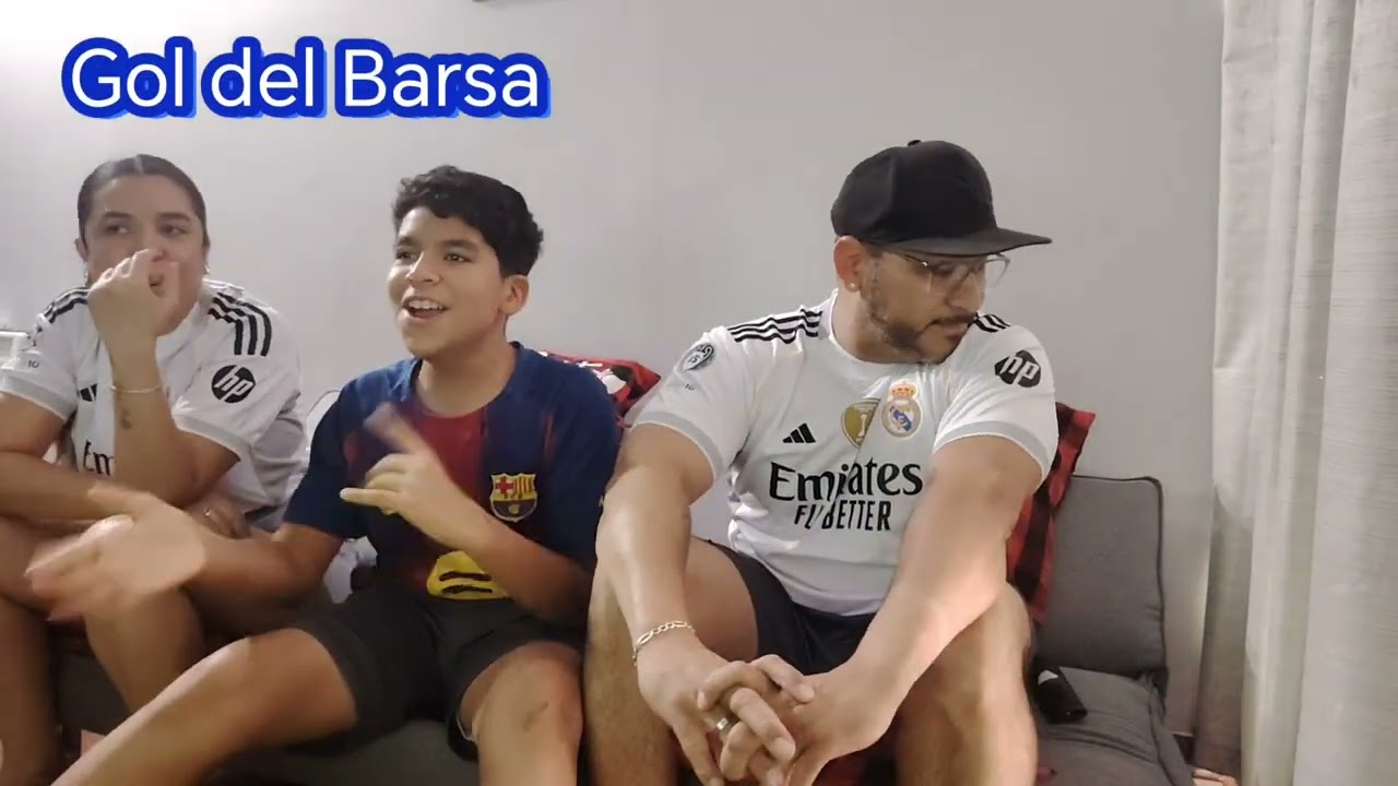 Reacción al Barcelona vs Real Madrid, final super copa de España 