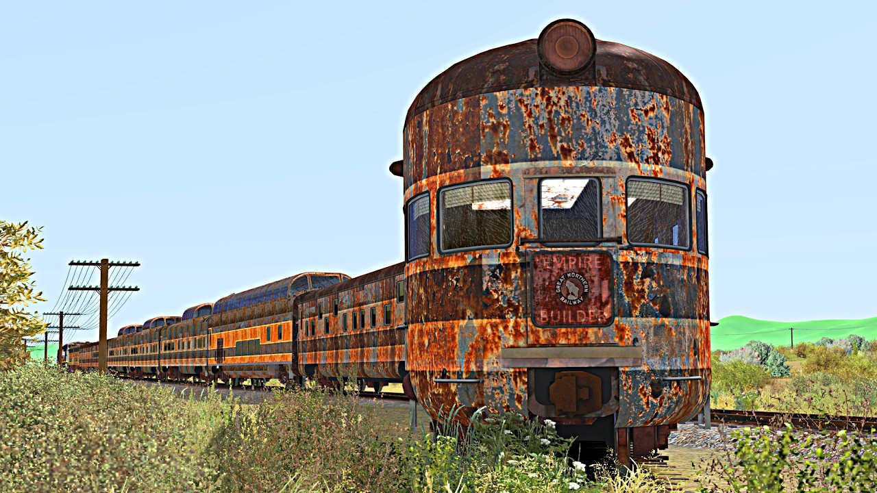 RESCUING the Lost Passenger Cars: Great Northern Empire Builder Recovery