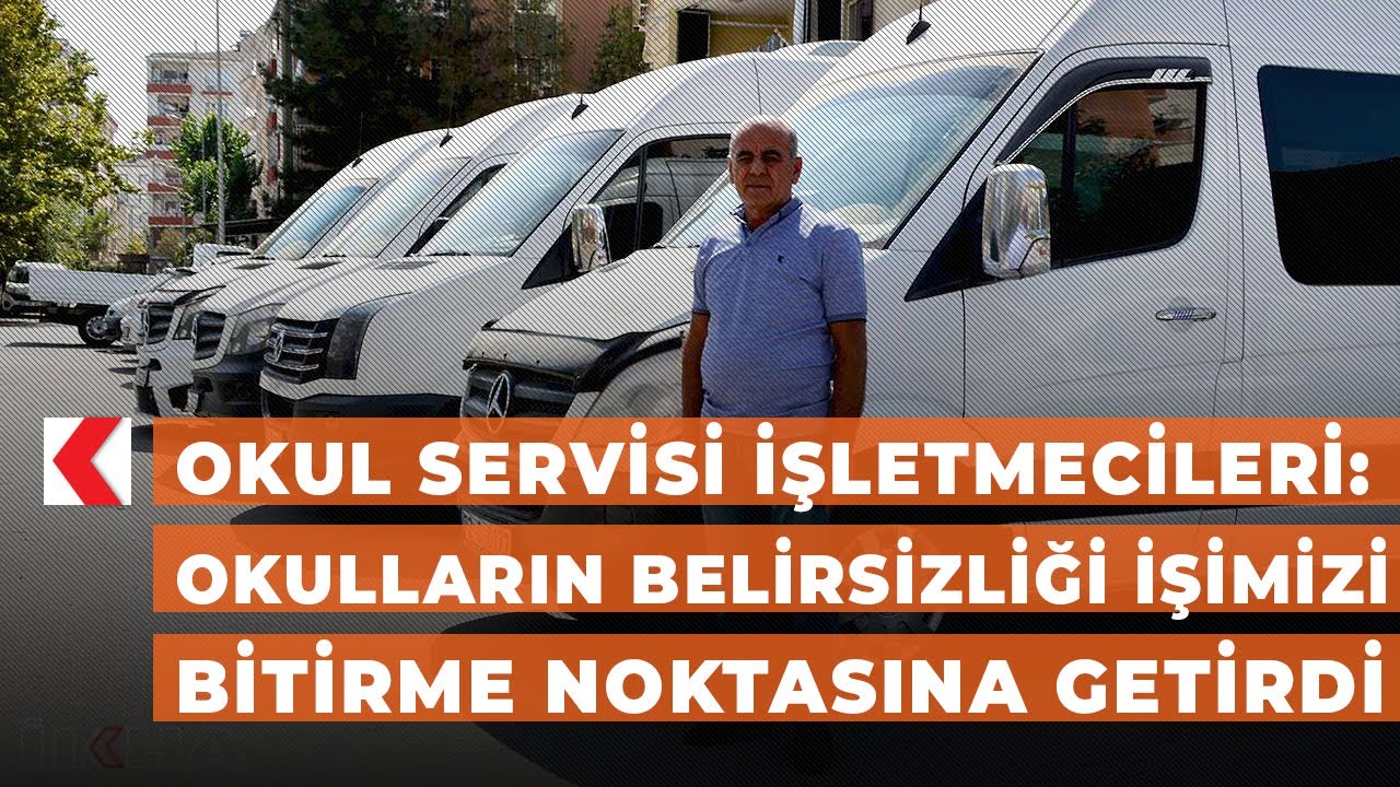 Okul servisi işletmecileri Okulların belirsizliği işimizi bitirme noktasına getirdi