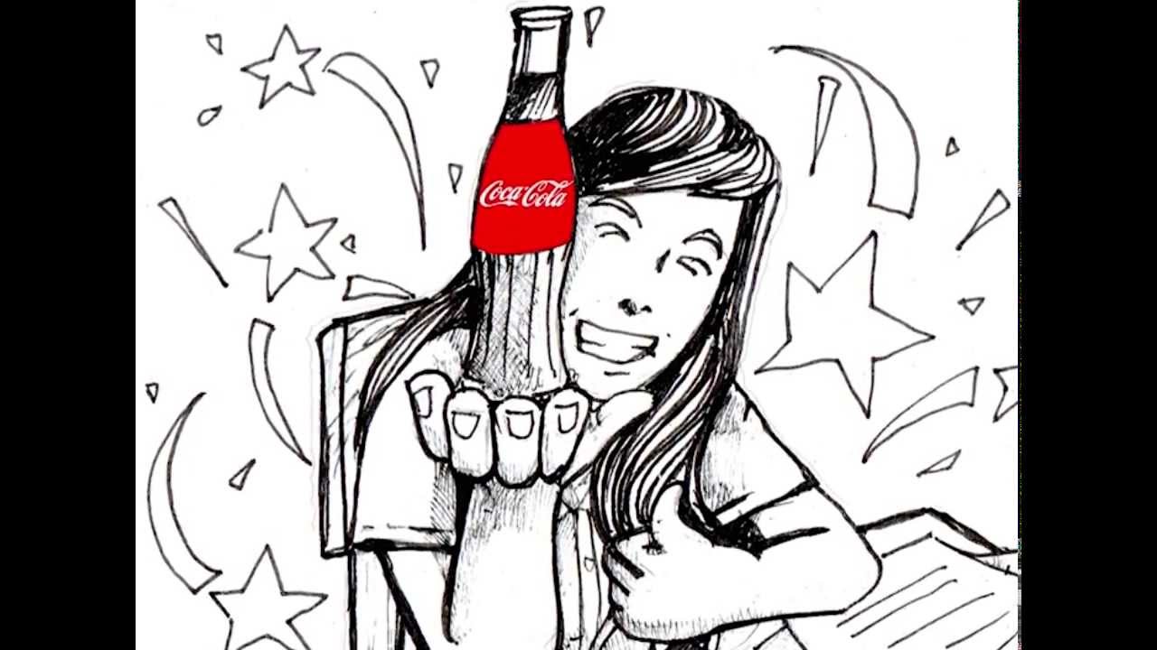 Coca-Cola Ads Animatic Storyboard