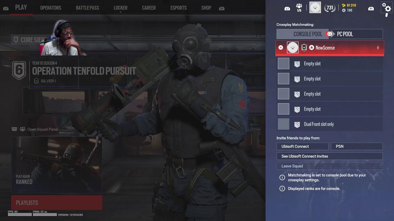 R6 Ranked But Im Prolly too high