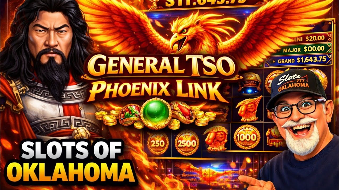 🔥 ОГРОМНЫЙ ВЫИГРЫШ в игре General Tso Dragon Link! | Сессия с крупным джекпотом в Slots of Oklahoma