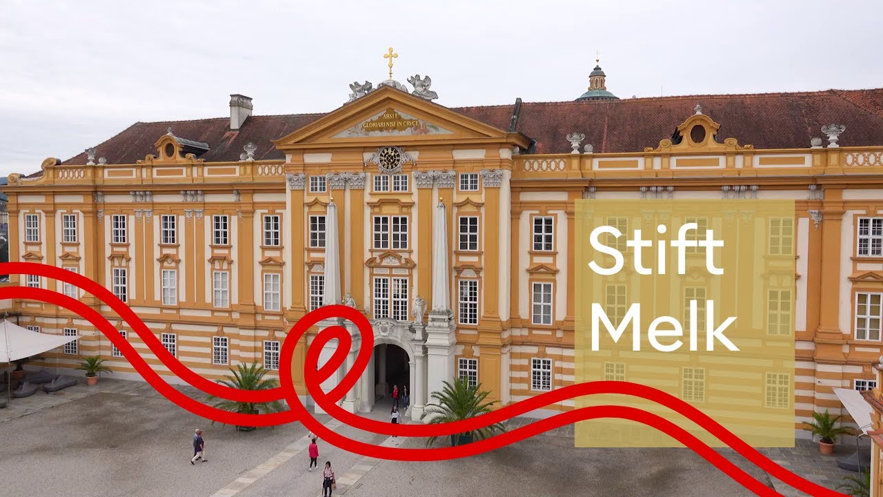 Stift Melk: Blattgold, Stuck und Marmor