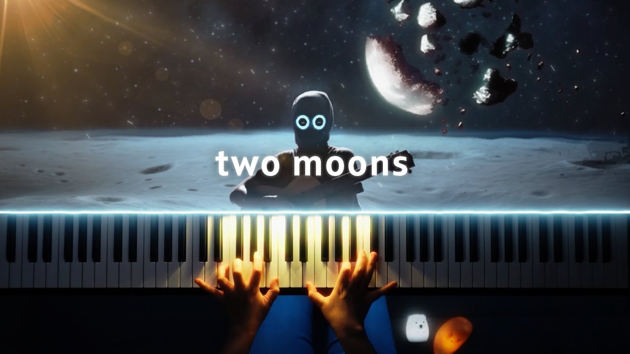BoyWithUke - Two Moons (Piano) + sheet music