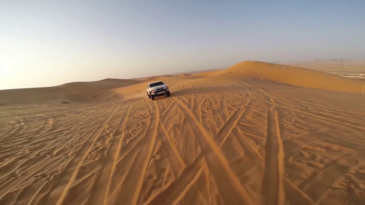 تطعيس اف جي كروزر (الهروب من المصاريف) FJ Cruiser off road desert
