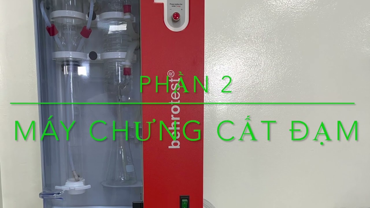 Tập huấn Máy phá mẫu và chưng cất đạm Kjedahl - VLU