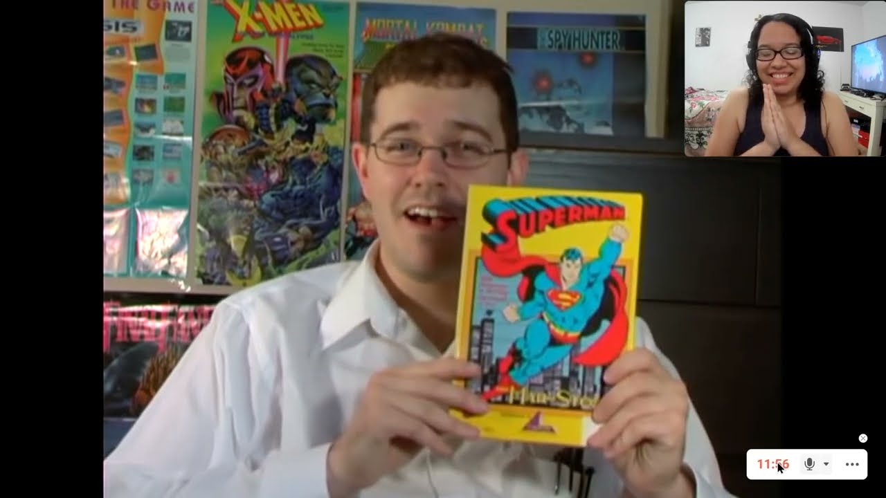 Angry Video Game Nerd (AVGN) Superman (NES) and Superman 64 (N64) Reaction