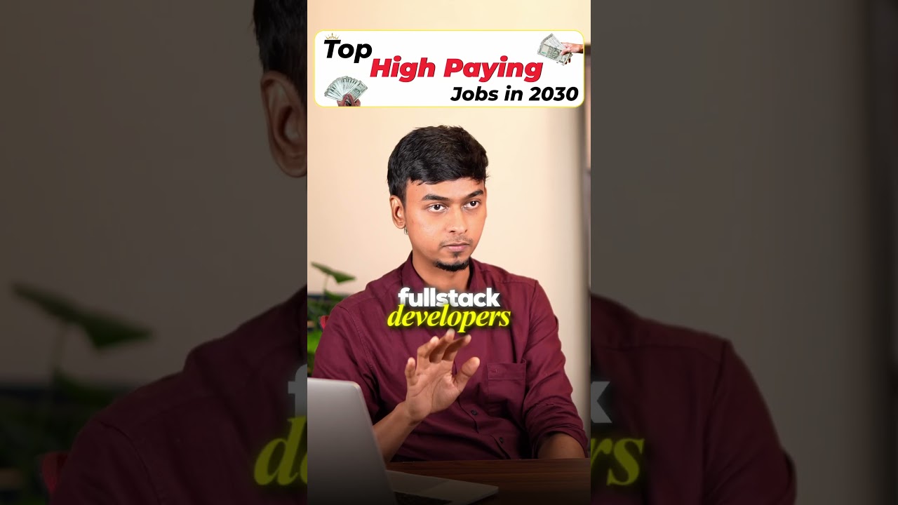 Top 5 Tech Careers ranked | AI, Cloud, Full Stack & Cybersecurity  #shorts  #ai #cloud