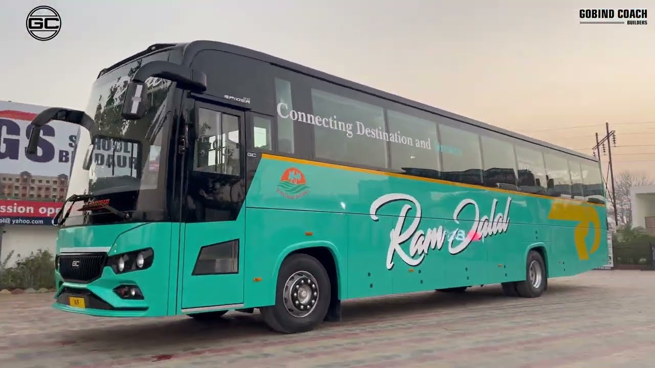 SPIDER – Luxury Seater Bus by Gobind Coach Builders | Elegance in Every Ride