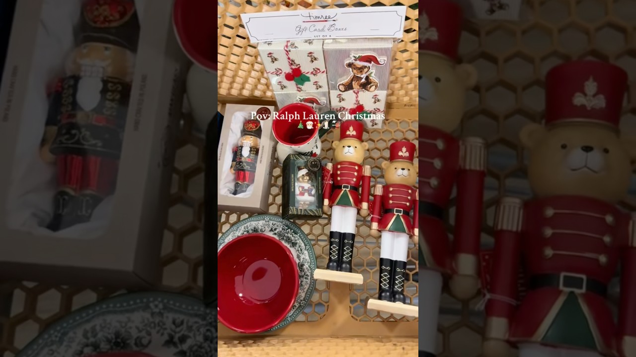 Ralph Lauren themed decor for the Christmas!🎄 #holiday #christmas