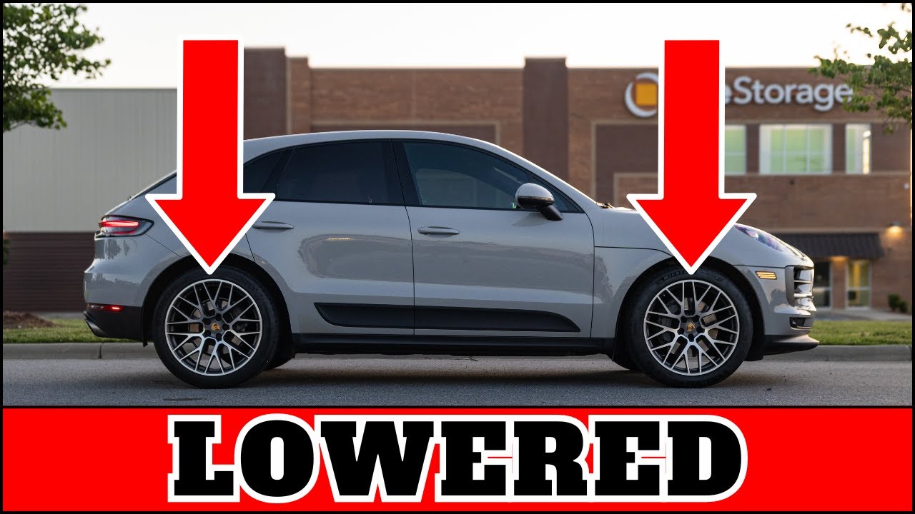 Мне следовало сделать этот мод раньше / Занижающие пружины Porsche Macan