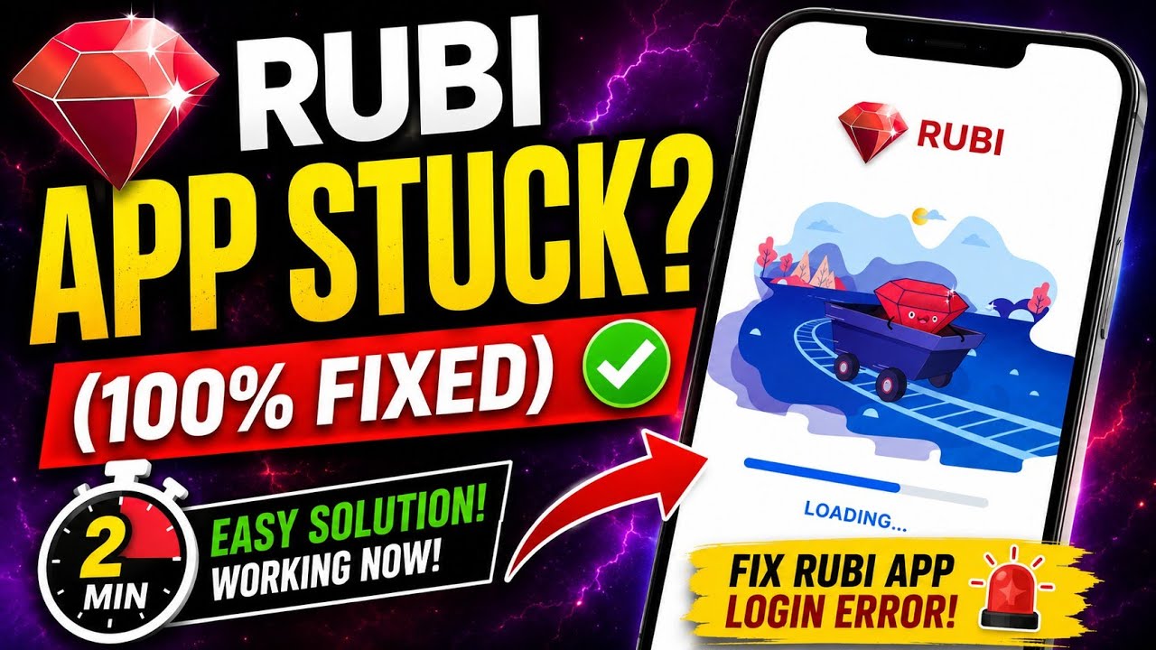 🚨 Rubi App Login Problem SOLVED! | Bypass ANY ISP Block Globally (100% Working)