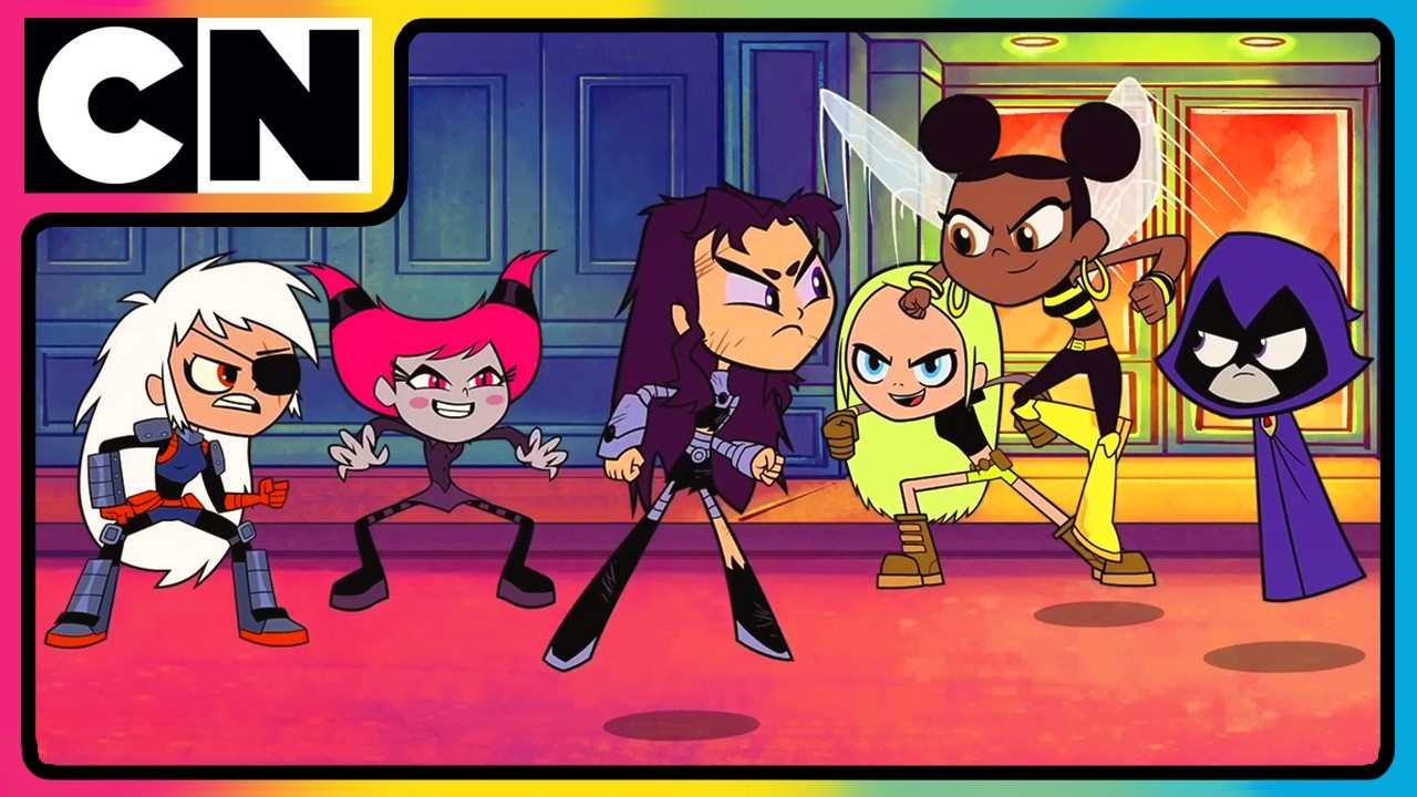 Teen Titans Go 😍| Starfire’s Sister is Trouble! 🤔| Animated Cartoon 😍| Superheroes Cartoon @cnindia