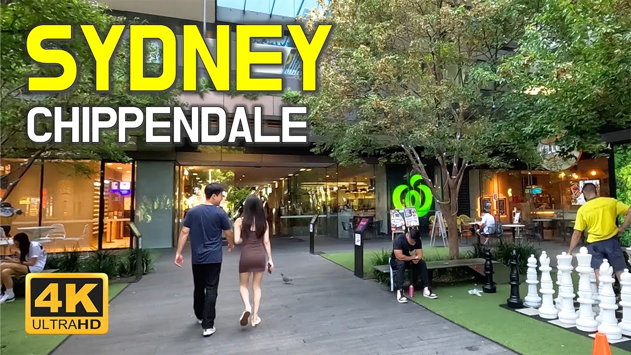 Walking around Central Park, Chippendale Sydney