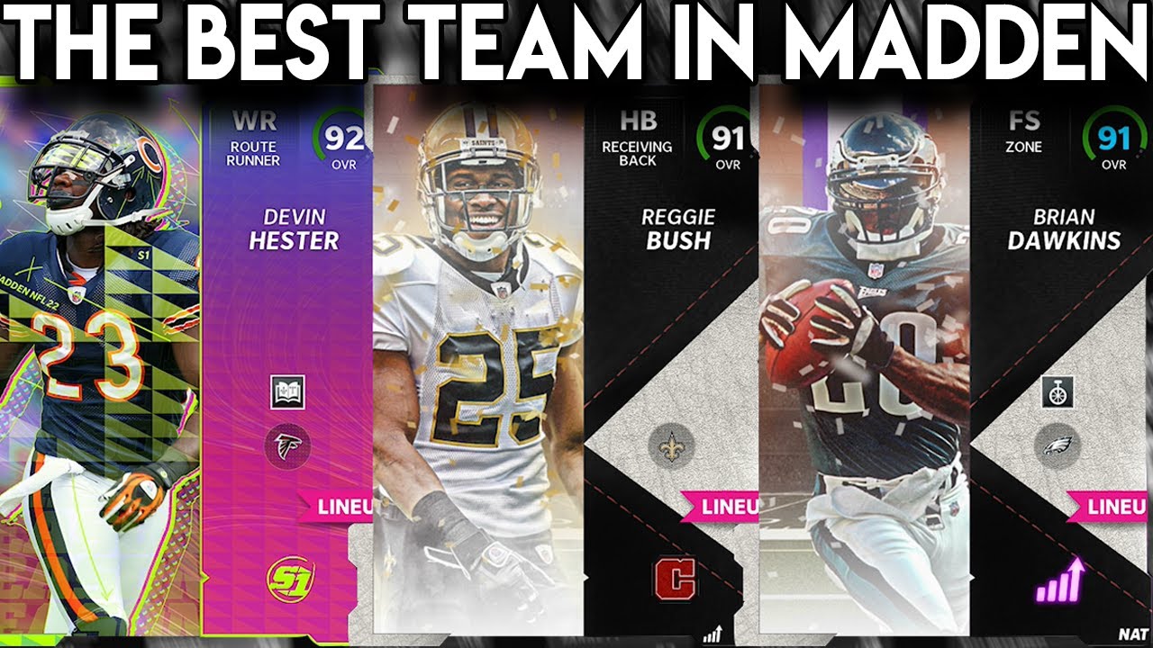 THE BIGGEST LINEUP UPDATE OF THE YEAR! [THE BEST TEAM IN MADDEN #4]