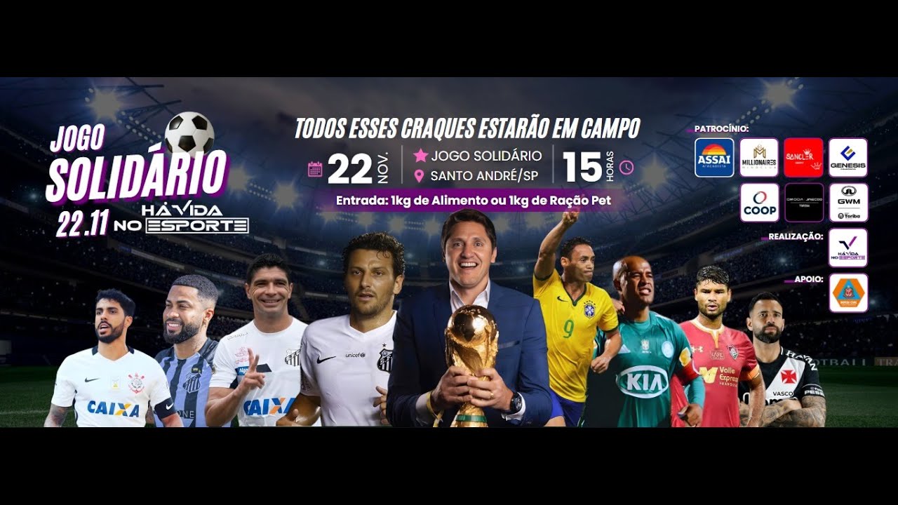 FUTEBOL SOLIDÁRIO - HÁ VIDA NO ESPORTE