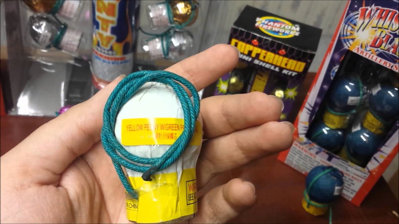 Artillery (Ball) Shell Comparison: Mini Copperhead/F. Ball/A. Brave/S.o.L./W. Blaster/Full Monty