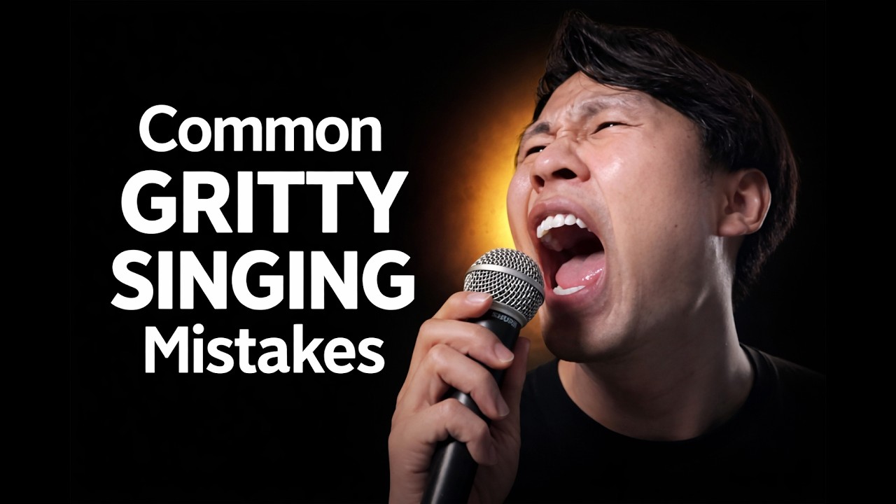 The Most Common GRITTY SINGING Mistakes