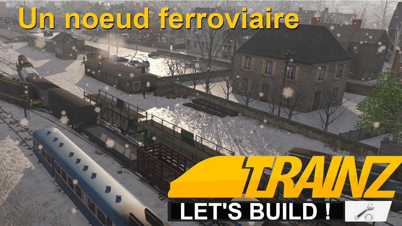 Trainz - TRS19 - Un nœud ferroviaire complexe