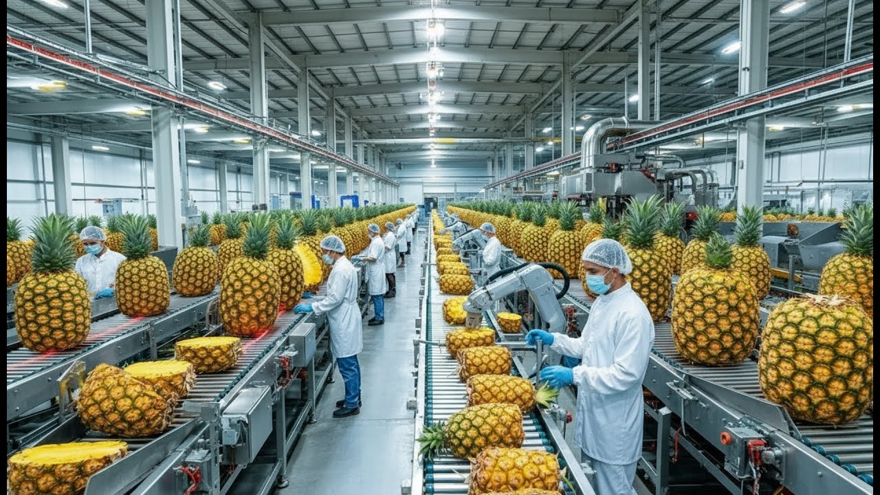 Inside the Del Monte Factory: How Pineapples Are Canned