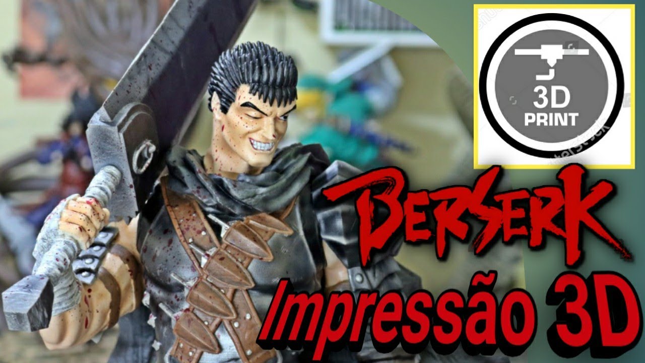 Guts Berserk Diorama Impressão 3D - 3D Printing