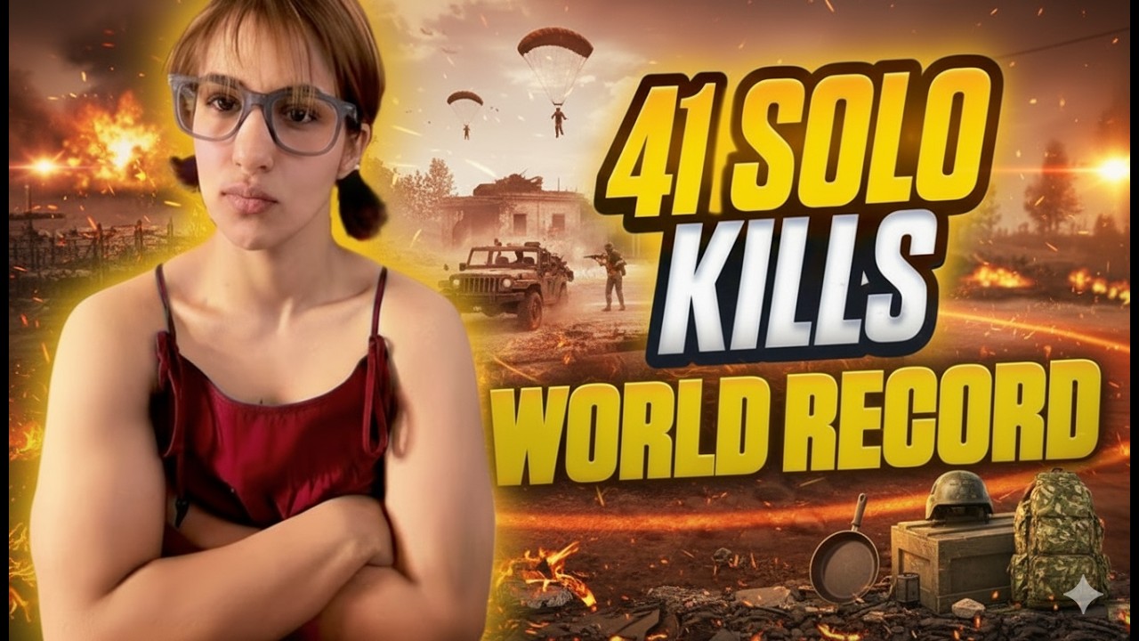 SOLO VS SQUAD GIRL GAMEPLAY😱CONQUEROR LOBBY #pubg #bgmi #shorts
