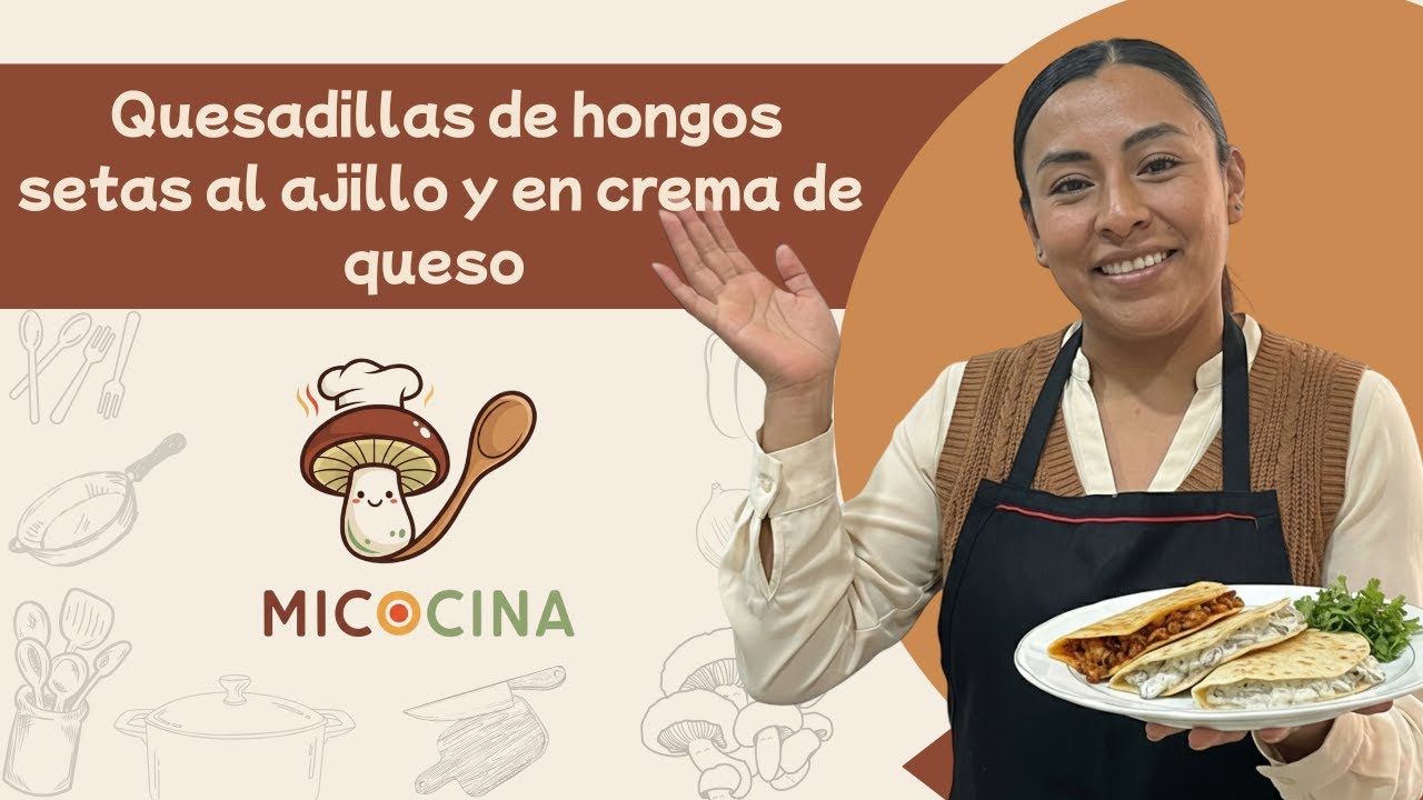 Quesadillas de hongos 🍄 2 recetas fáciles y deliciosas #micocina #comida #quesadillas