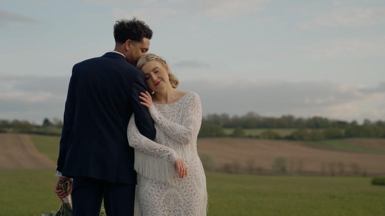 The Barns at Lodge Farm Wedding | Andy & Sam | Smoke Bombs & Sunset Silos